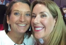Caroline and Layne Beachley